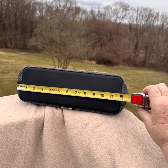 Tory Burch Gemini T Monogram Small Coated Canvas Tote - Picture 4 of 6